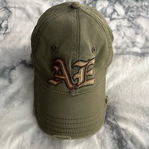 Men’s Green Vintage Style American Eagle Hat